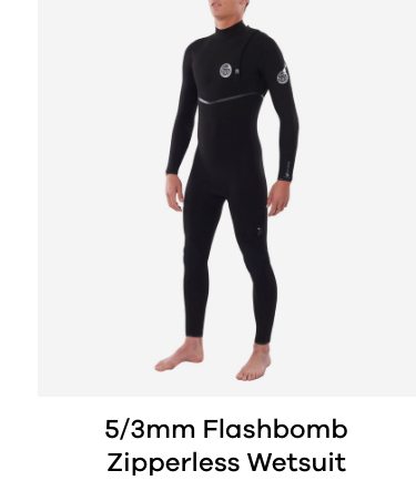 Rip Curl 5/3mm Flashbomb Zipperless Wetsuit