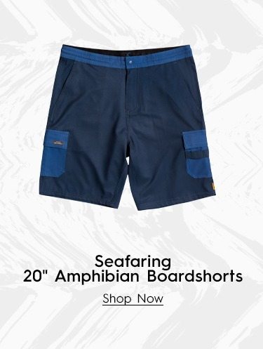 Waterman Seafaring 20" Amphibian Boardshorts