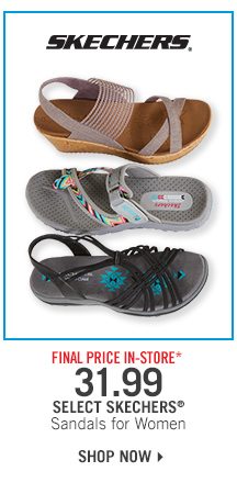 Final Price In-Store* 31.99 Skechers Sandals for Women