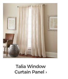 Talia Window Curtain Panel