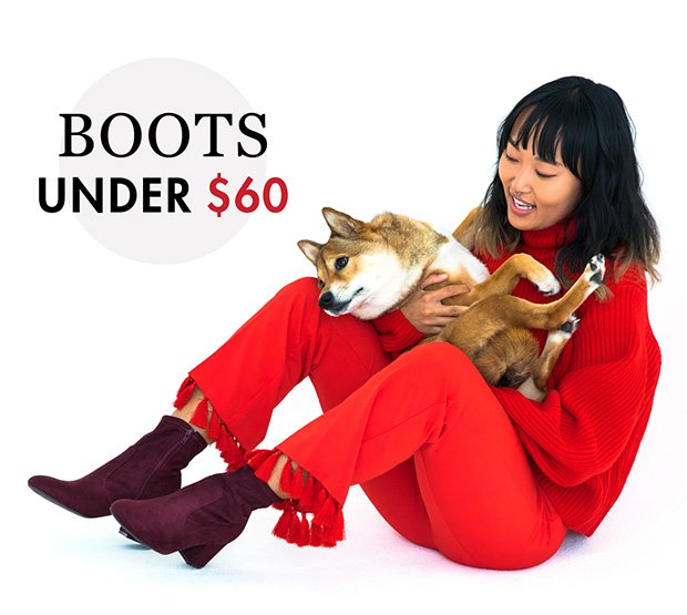 BOOTS UNDER $60