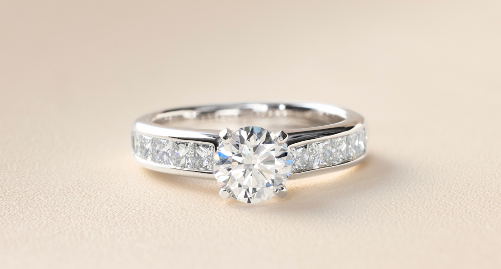 With our most popular diamond shape.