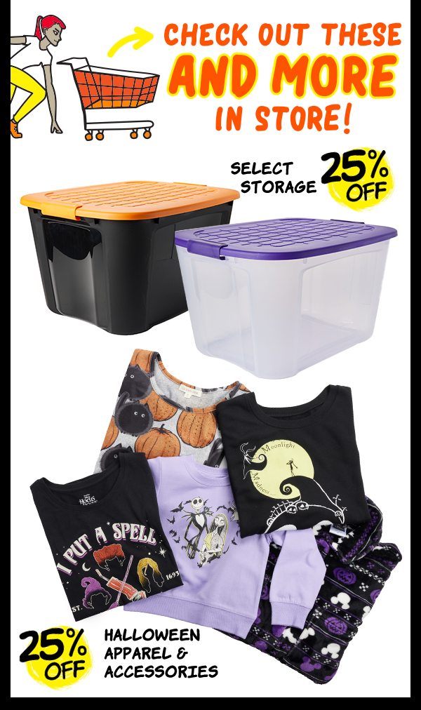 Storage, Halloween Apparel & Accessories