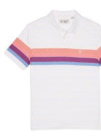 ENGINEERED STRIPE POLO