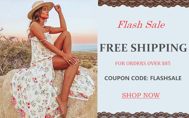 Flash Sale FREE SHIPPING FOR ORDERS OVER $85 COUPON CODE: FLASHSALE SHOP NOW