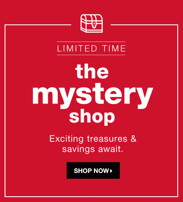 Limited Time: The Mystery Shop | Exciting treasures & savings await. - Shop Now