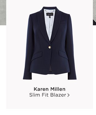 Shop Karen Millen Slim Fit Blazer