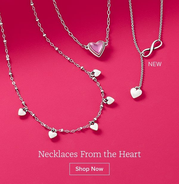 NEW Necklaces From the Heart - Shop Now