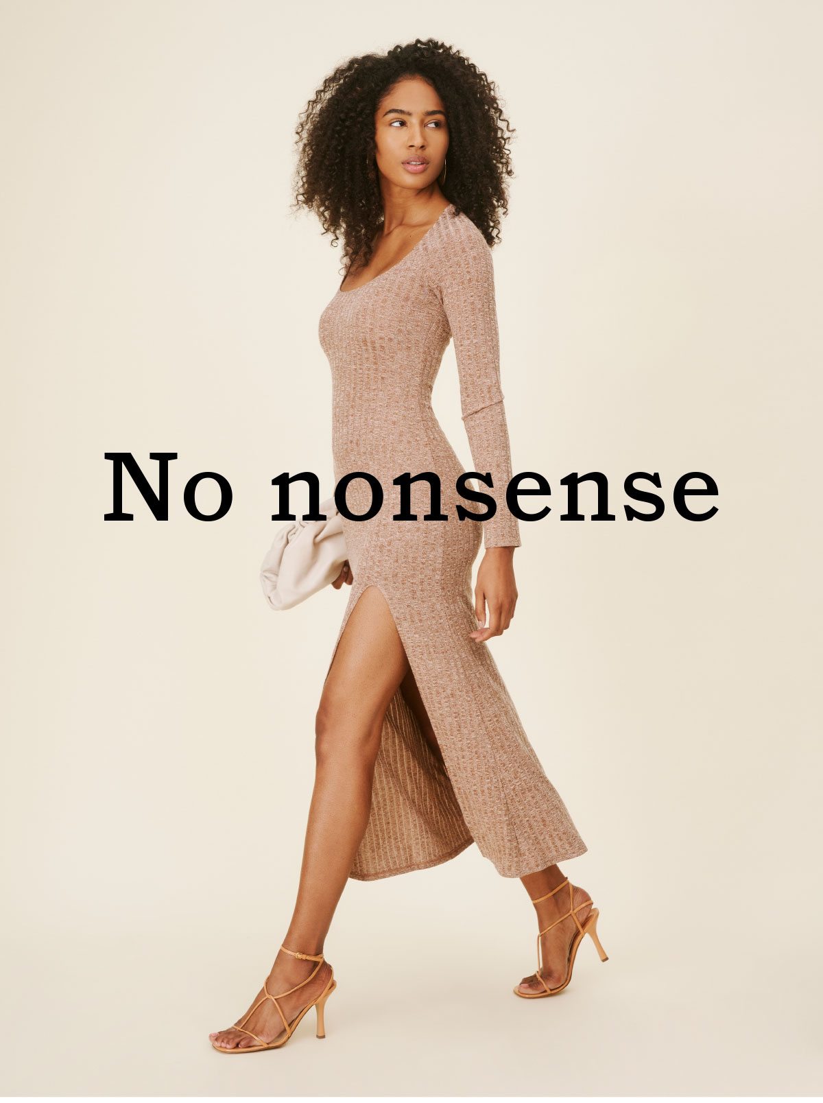 No nonsense