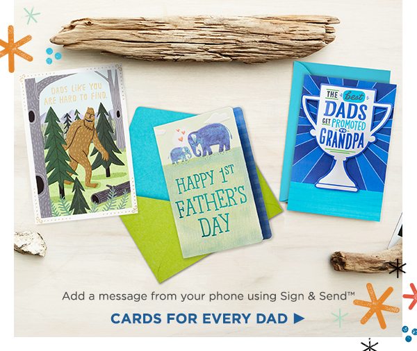 Find cards for every dad.