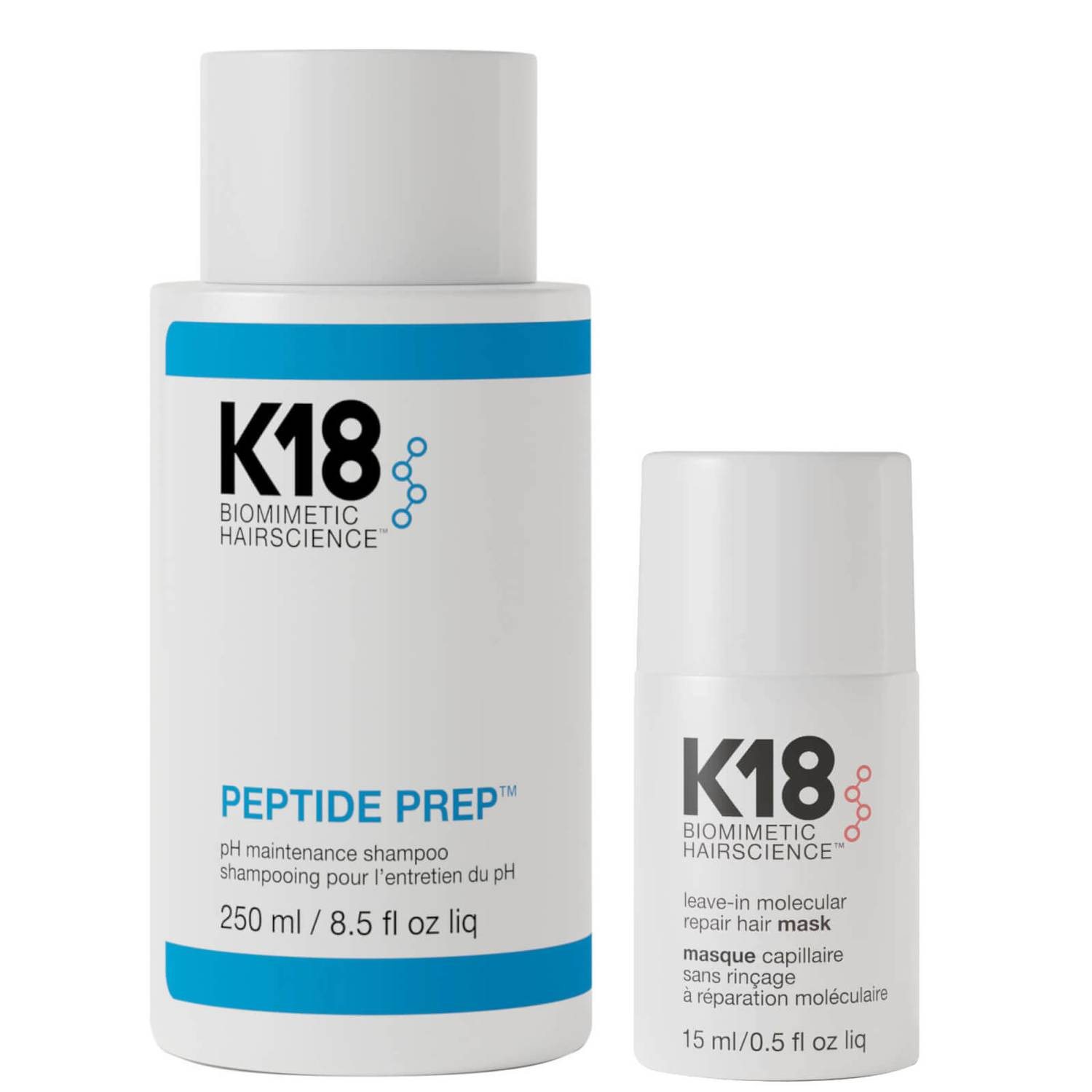 Peptide Prep Shampoo and Hair Mask Duo