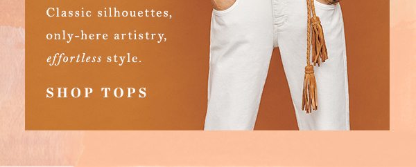 Shop tops.