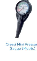 Cressi Mini Pressure Gauge (Metric)