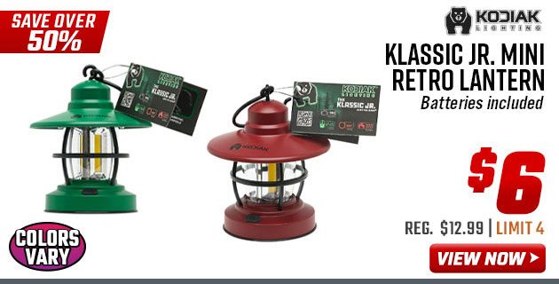 Kodiak Klassic Jr. Mini Retro Lantern