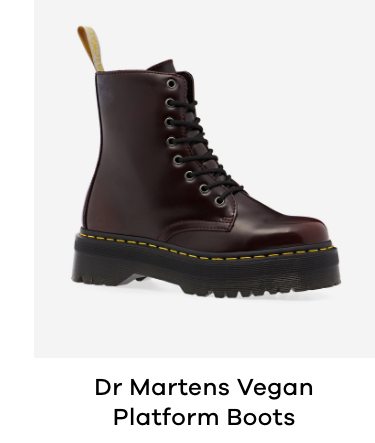 Dr Martens Vegan Jadon II Platform Boots