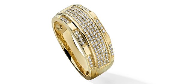 Men's Diamond Wedding Band