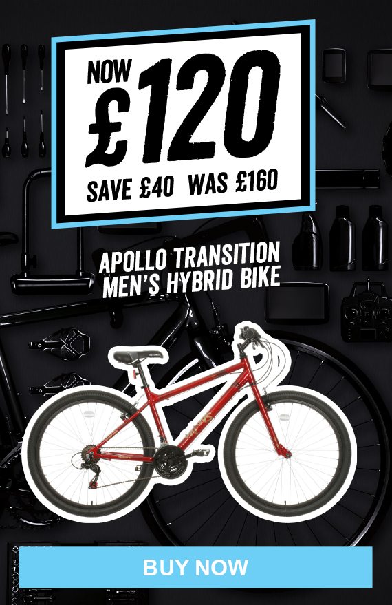 apollo transition hybrid bike
