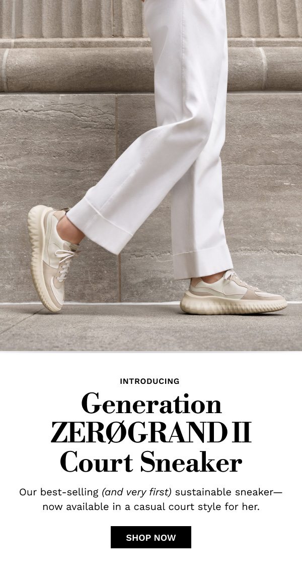 Introducing the Generation ZERØGRAND II Court Sneakers | Shop Now