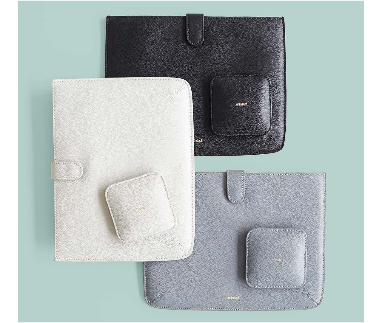 Leather iPad Case by Minted, Leather Paperweight by Minted