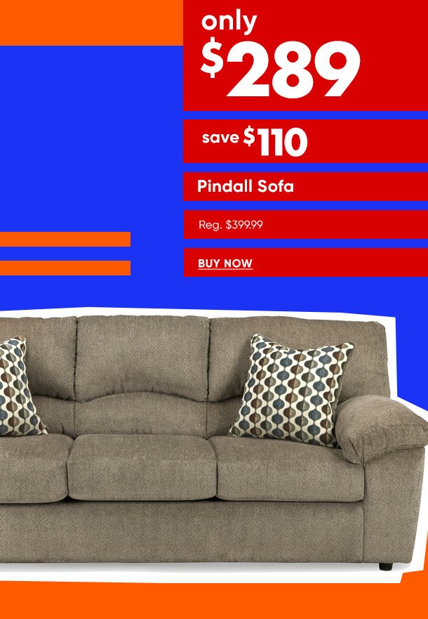 Save $110 Pindall Sofa
