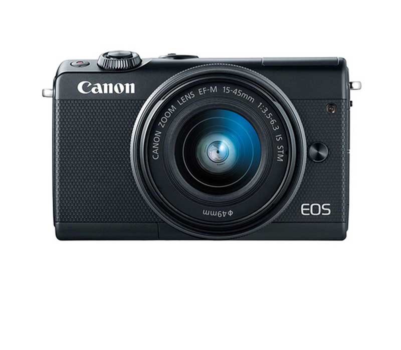 Canon EOS M100 Black with EF-M 15-45mm Lens