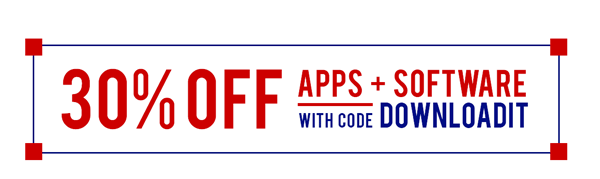 30% off Apps and Software | Shop Now