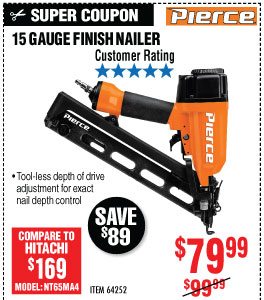 View View 15 Gauge Finish Nailer