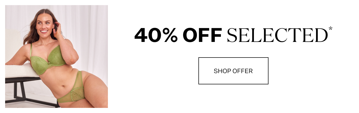 40% Off Selected Offer