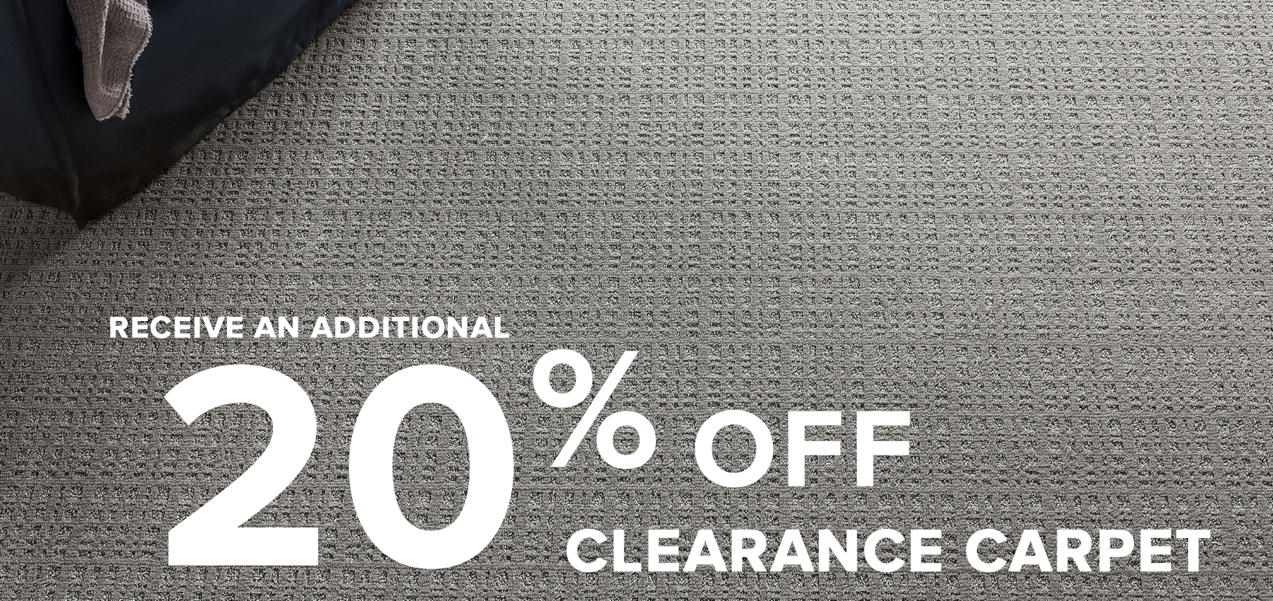 Additional 20% Clearance Carpet Stripe 