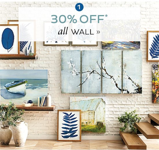 30% Off All Wall