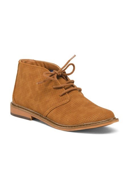 Perforated Lace Up Chukka Boots (Little Kid, Big Kid)