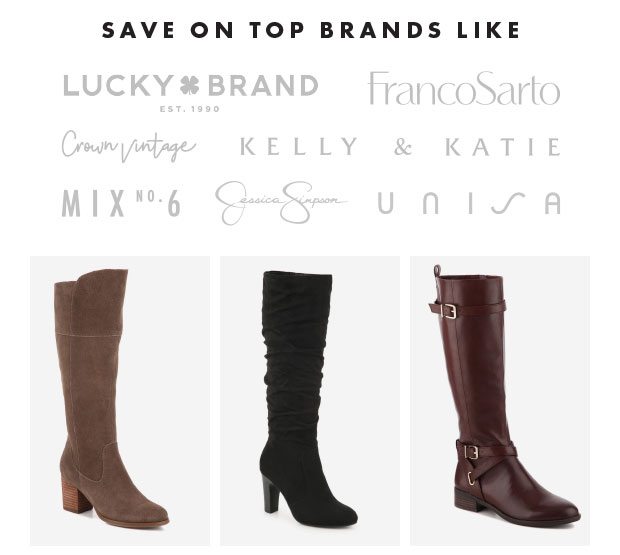 SAVE ON TOP BRANDS