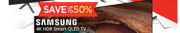 Samsung 4K HDR Smart QLED TV