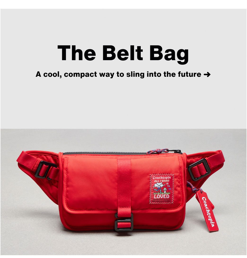 The Belt Bag A cool, compact way to sling into the future ➜ 