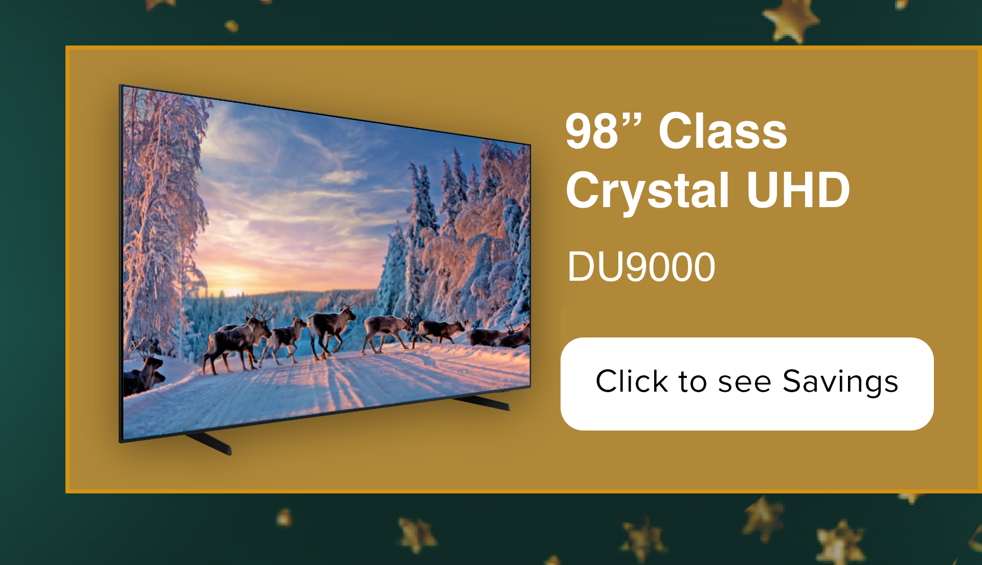 98 Crystal UHD TV Stripe