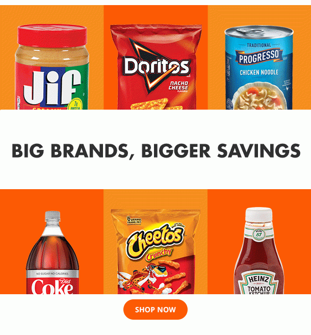 BIG brands + 10 for 10 Deals! Big Lots Email Archive