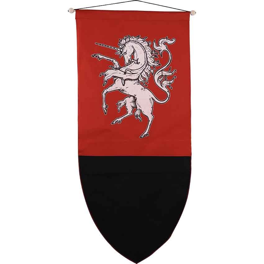 Image of Heraldic Unicorn Banner