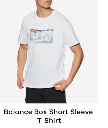RVCA Balance Box Short Sleeve T-Shirt
