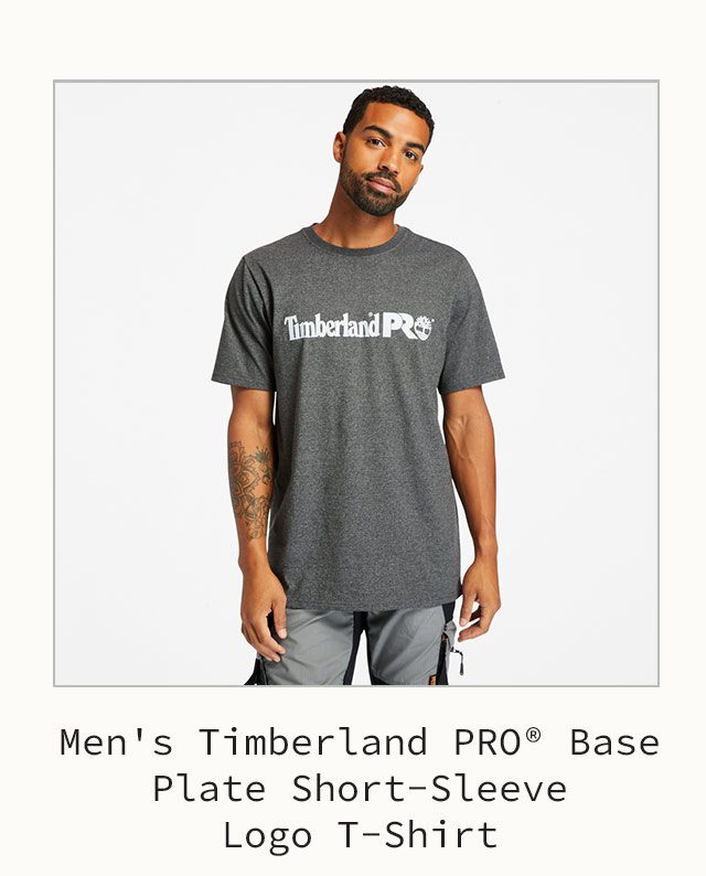Men's Timberland PRO Base Plate Short-Sleeve Logo T-Shirt