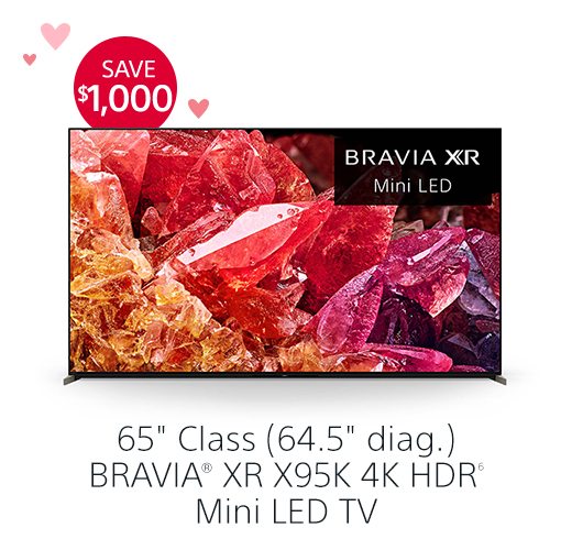 65" Class (64.5" diag.) BRAVIA® XR X95K 4K HDR(6) Mini LED TV