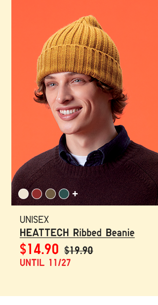 PDP8 - HEATTECH RIBBED BEANIE