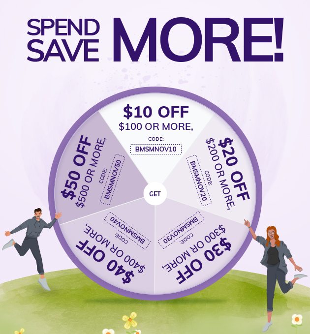 Spend More, Save More!