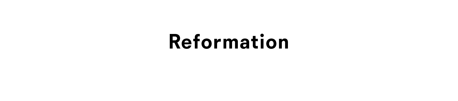 Reformation