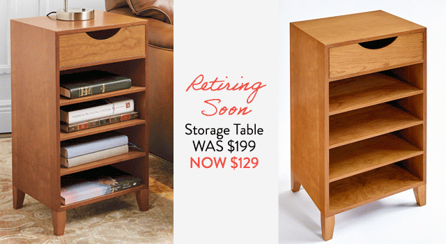 Cubi Storage Table