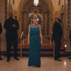 Taylor Swift rips off the hem of her dress in her new "Delicate" video