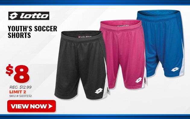 Lotto Youth's Soccer Shorts