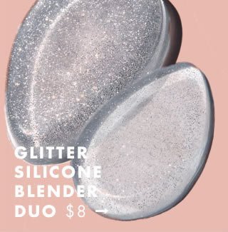 Glitter Silicone Blender Duo