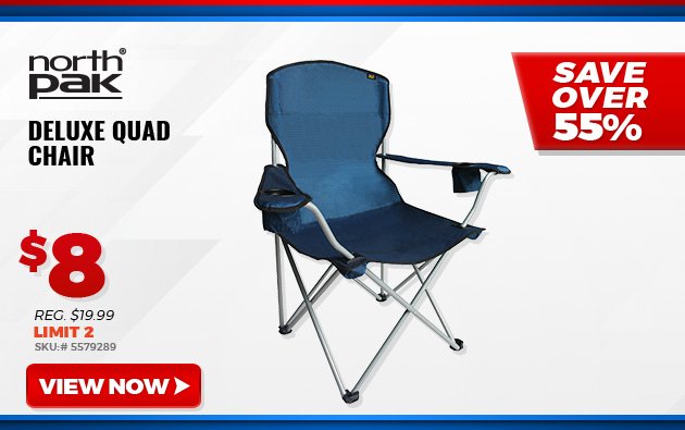 North Pak Deluxe Quad Chair