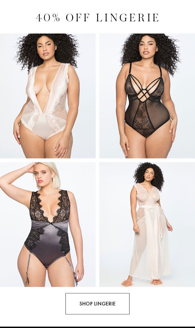 40% off lingerie 5.7 AM MM