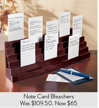 Shop Note Card Bleachers